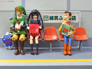 Illustration for article titled Creepy Woody, Angry Link and Friends Make Plastic Benches Fun